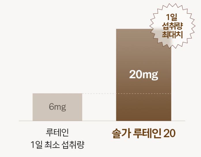 솔가 루테인 20