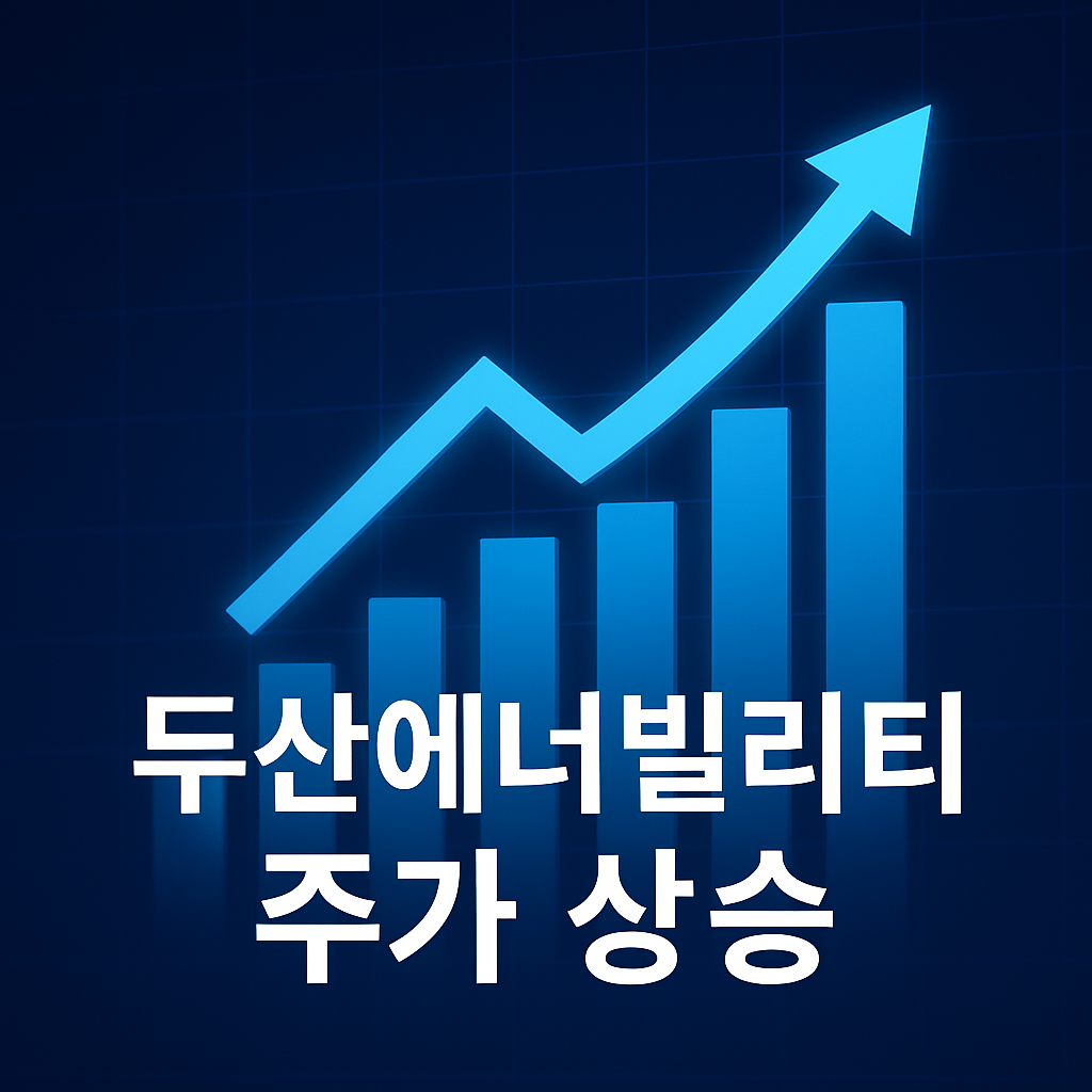 코스피에서 두산에너빌리티가 눈에 띄게 뛰었다