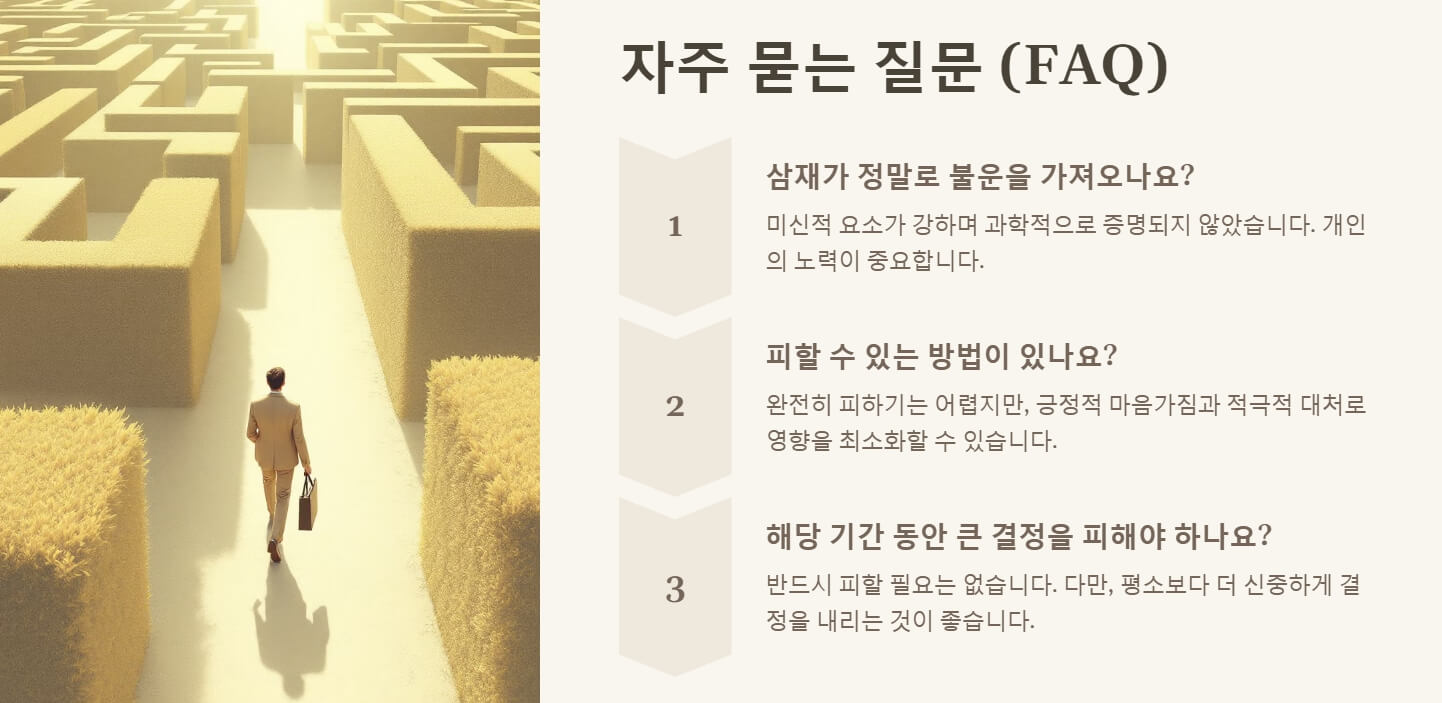 2025년 삼재띠