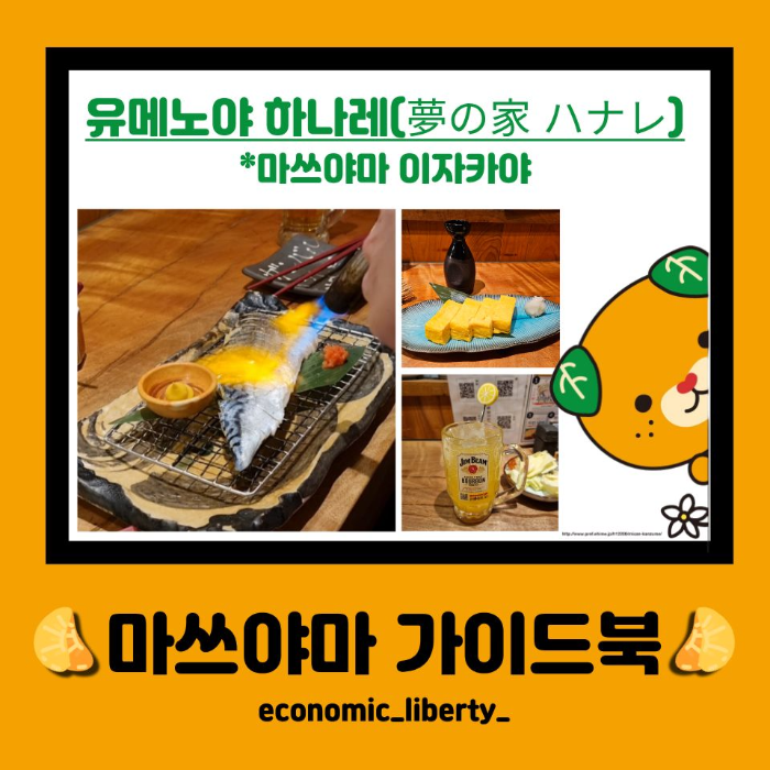 일본여행_에히메_마쓰야마_유메노야 하라네_맛집_이자카야