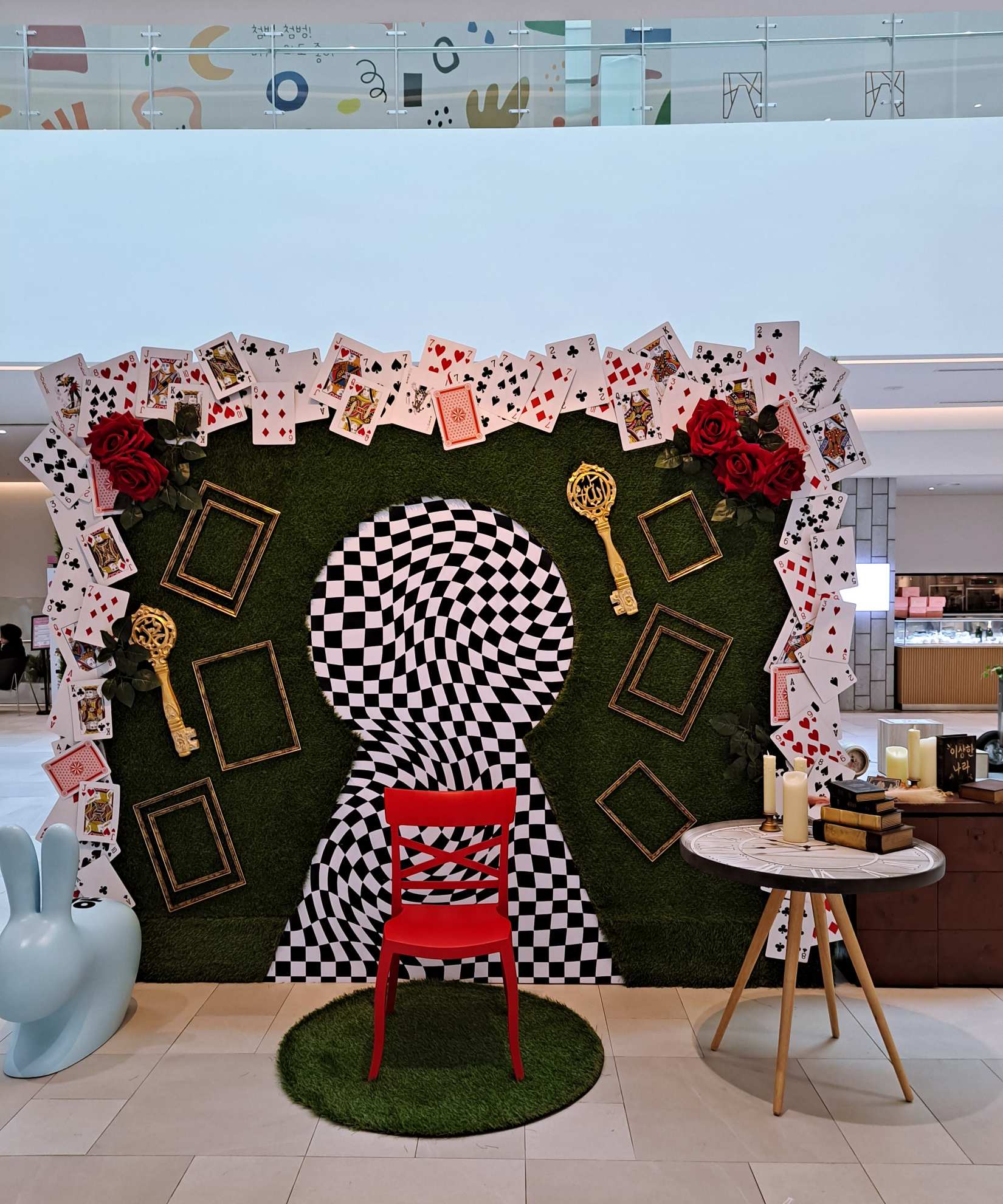 앨리웨이인천 할로윈 포토존