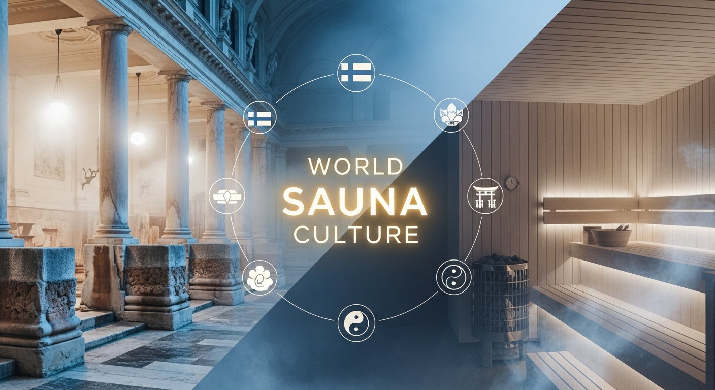 사우나의 역사와 세계 목욕 문화의 이해 - 12주 시리즈 시작