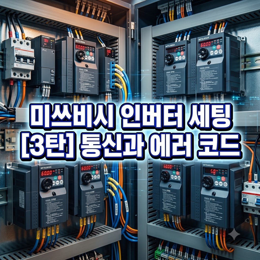 초보자를 위한 미쓰비시 인버터 셋업 가이드 (3탄: CC-Link 통신과 에러 코드)