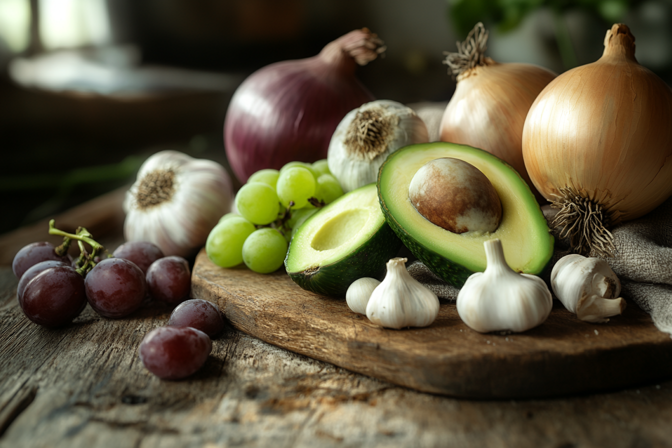 toxic vege for dogs