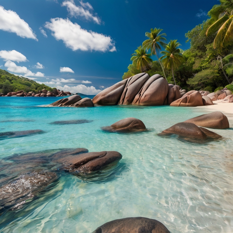 세이셀 볼거리 앙세 로얄 이미지