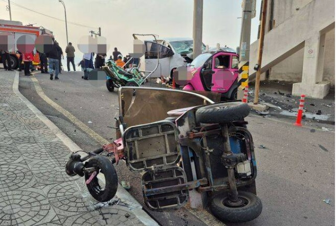 제주 우도 승합차 사고