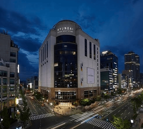 울산 현대백화점 흡연장