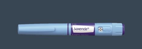 삭센다 실제 제품 사진입니다.