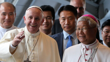 대통령과 유흥식 추기경 접견&amp;#44; 유흥식 추기경 프로필