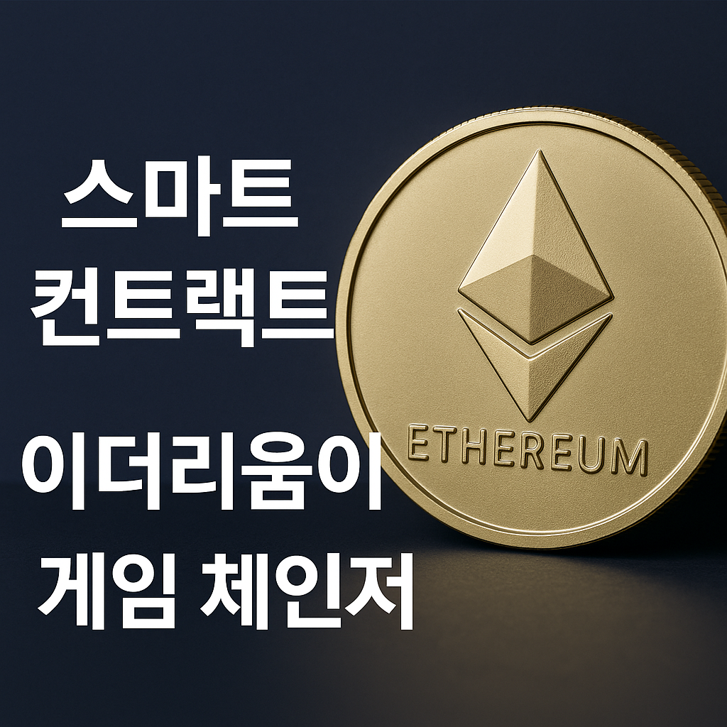 스마트 컨트랙트란? 이더리움이 게임 체인저