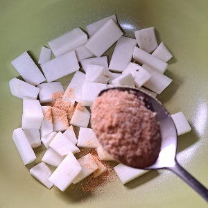 건새우가루 첨가