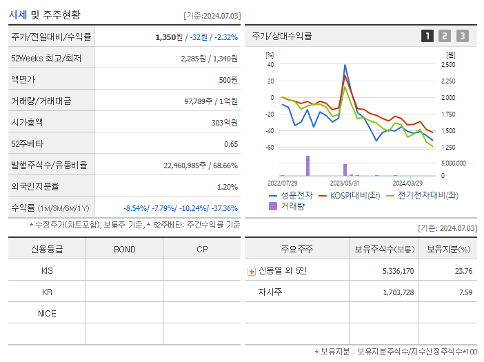 성문전자_기업개요