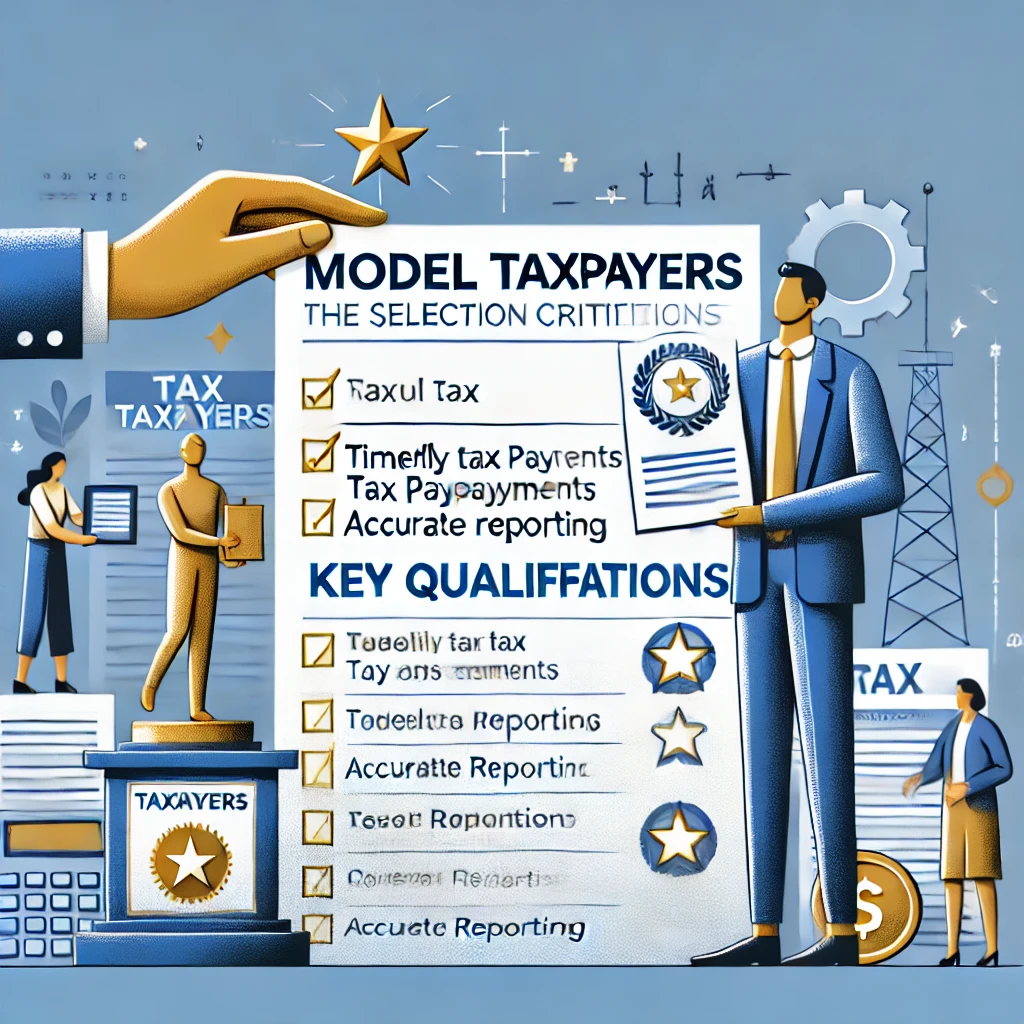 모범납세자 선정 기준
