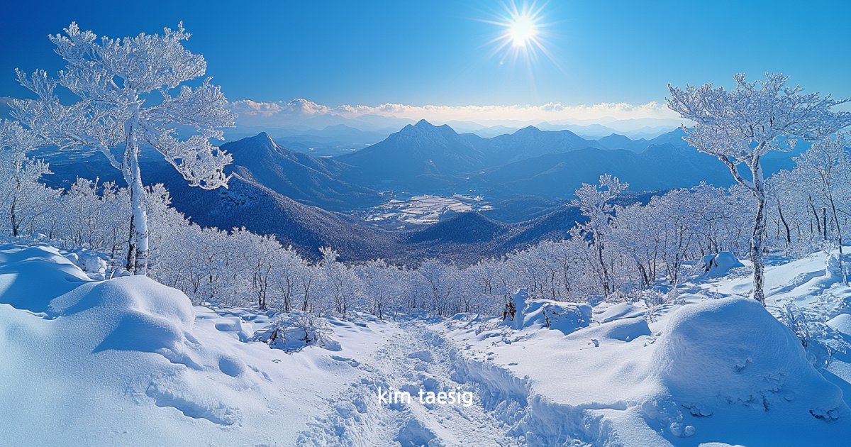 구병산의 사계절