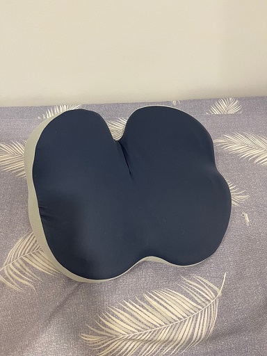 실제 치질방석 사용 중 증명사진