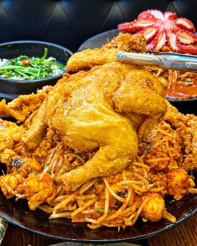 통닭아구찜
