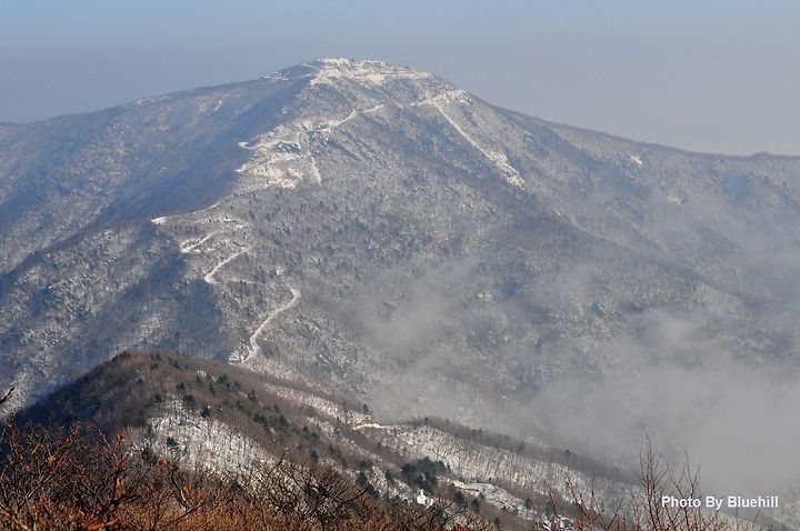 화악산 등산코스 지도