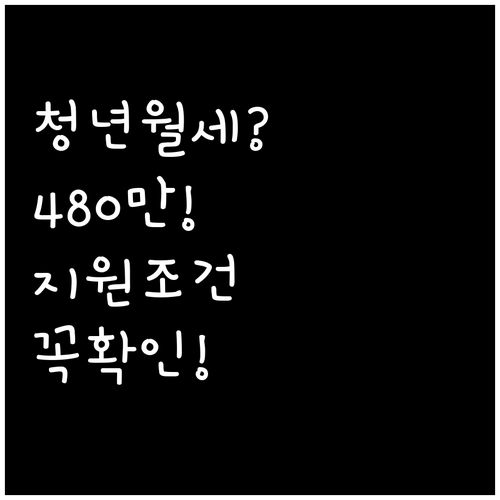 경주시 청년월세 지원 생애 최대 48..