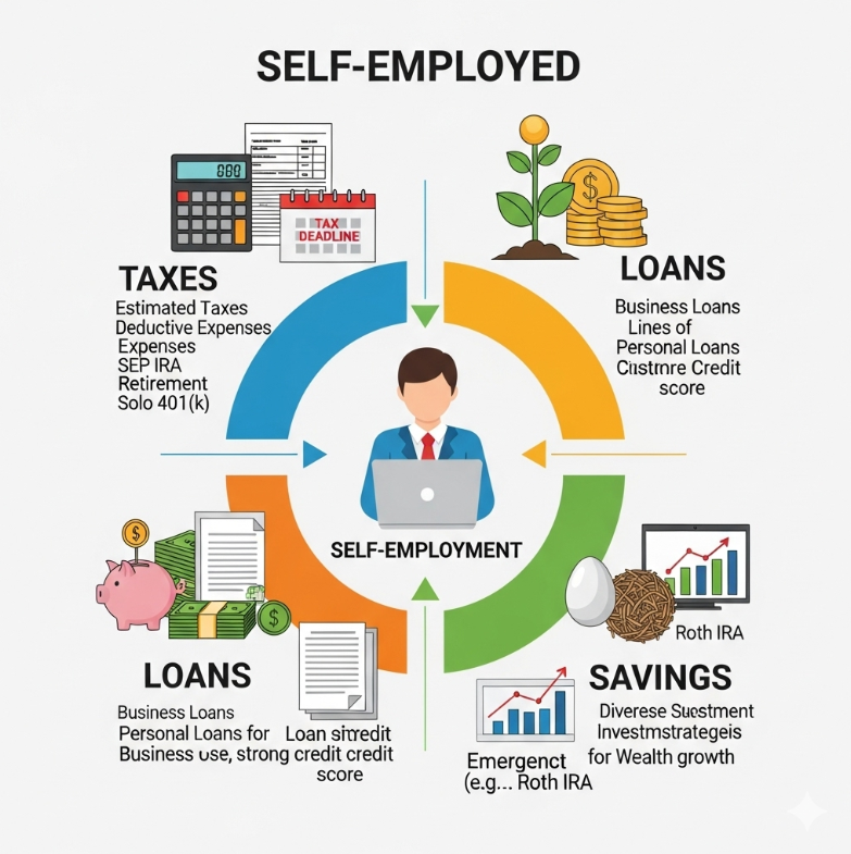 자영업자를 위한 재테크 전략 세금, 대출, 저축