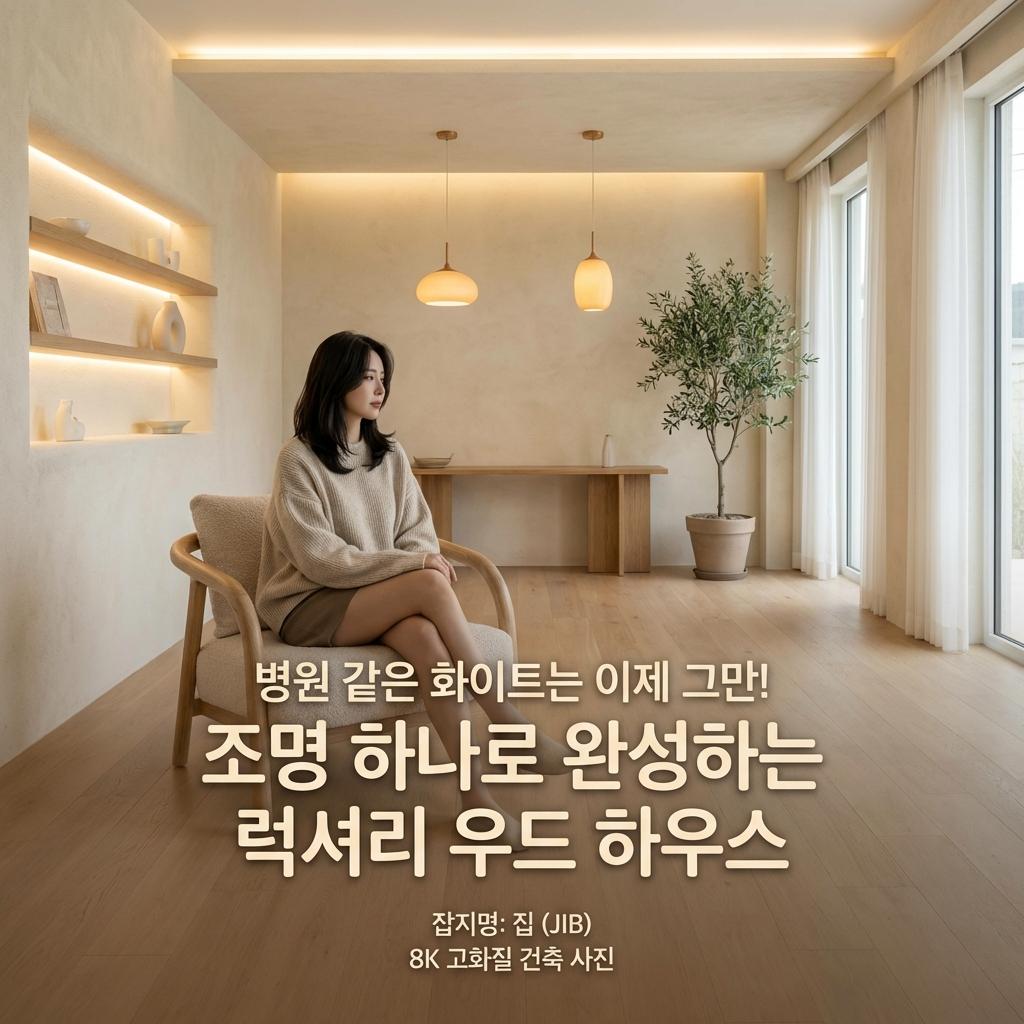 30평대 우드화이트 인테리어 질리지 않는 조명 매칭 노하우로 넓고 따뜻한 집 만들기