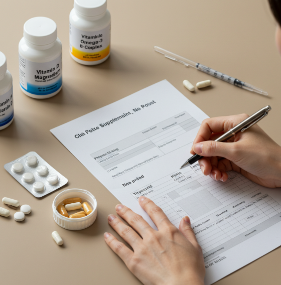 보충제&middot;검사&middot;주의 포인트