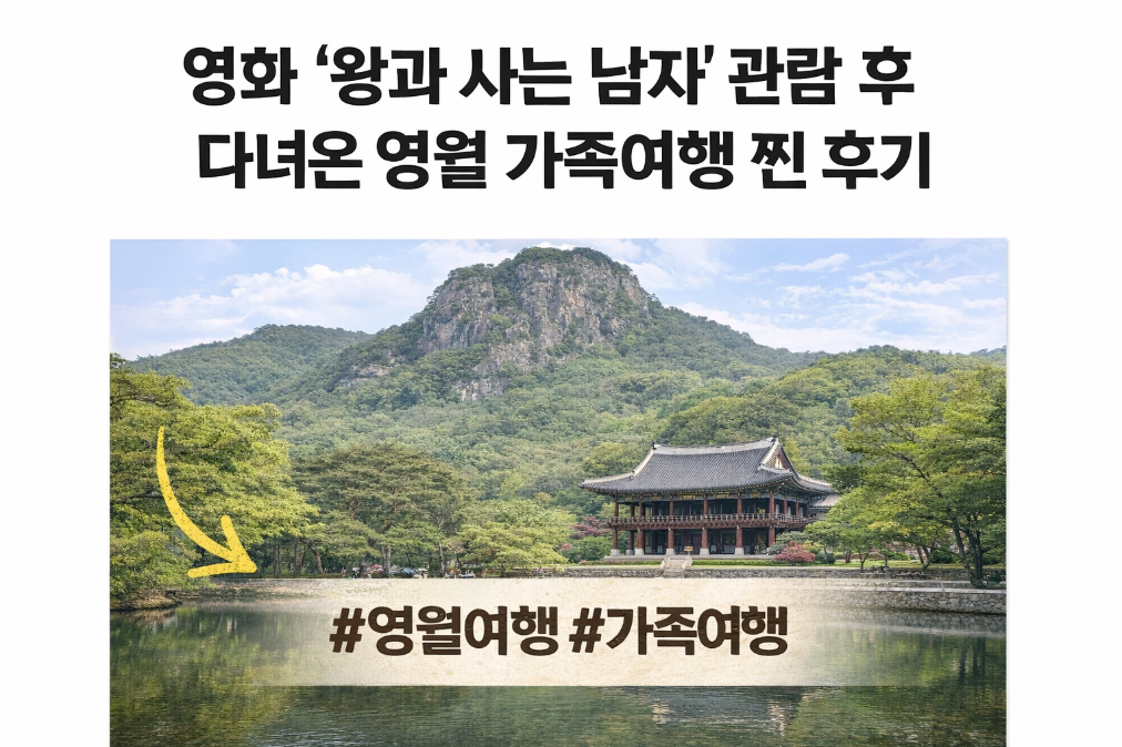 영월 가족 여행, '왕과 사는 남자' 배경 명소 투어 완벽 후기