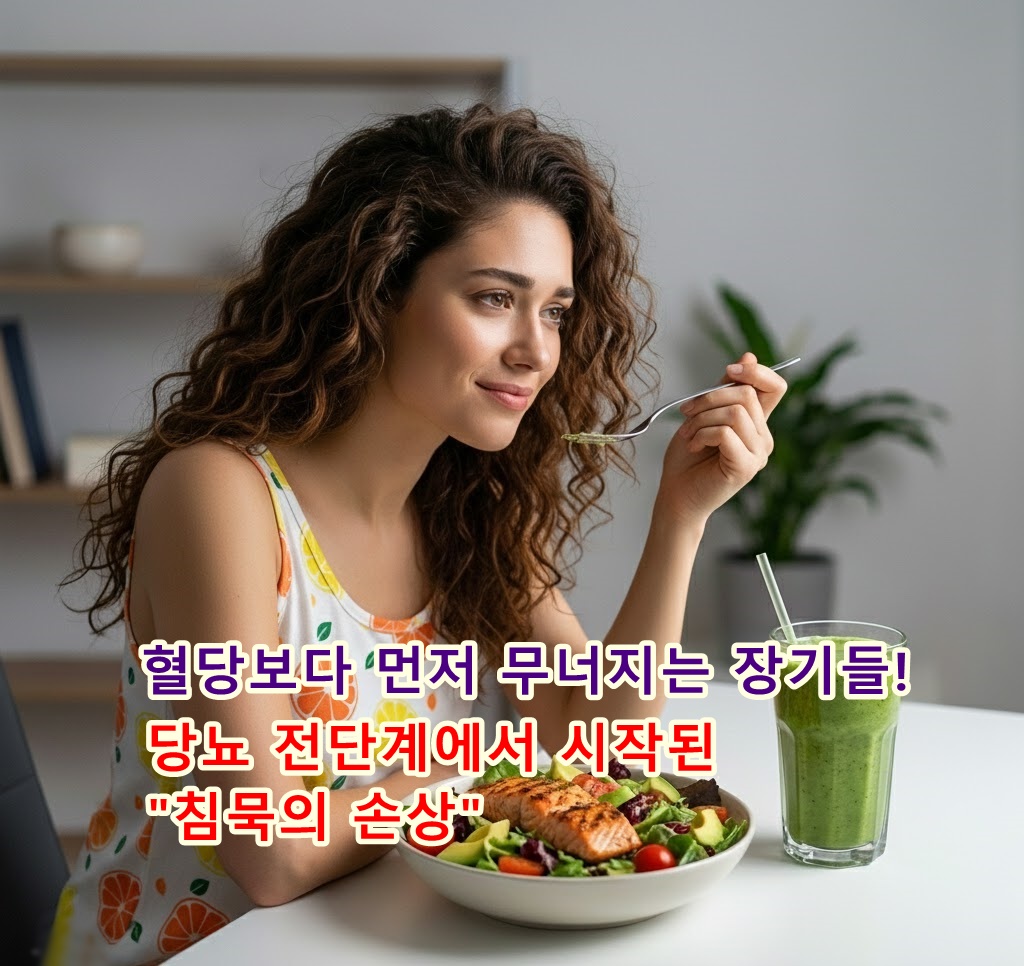 혈당보다 먼저 무너지는 장기들! 당뇨 전단계에서 시작된 ‘침묵의 손상’