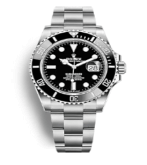 롤렉스-서브마리너-검은색-데이트-제품-사진
