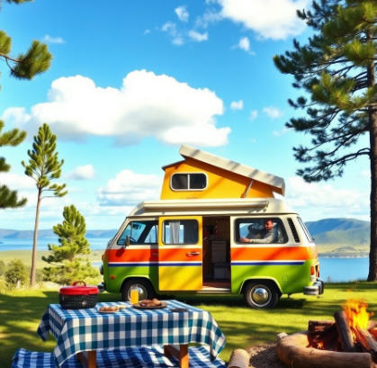 캠핑카여행그림