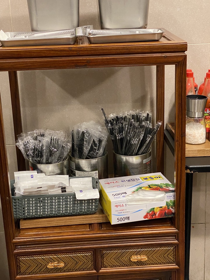 위생장갑과-물티슈