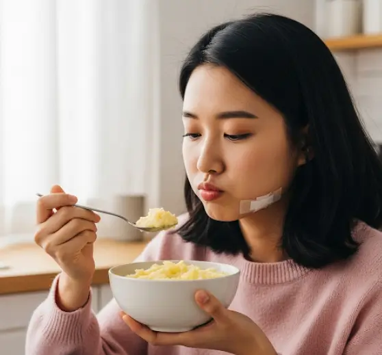 사랑니 발치 후 식사