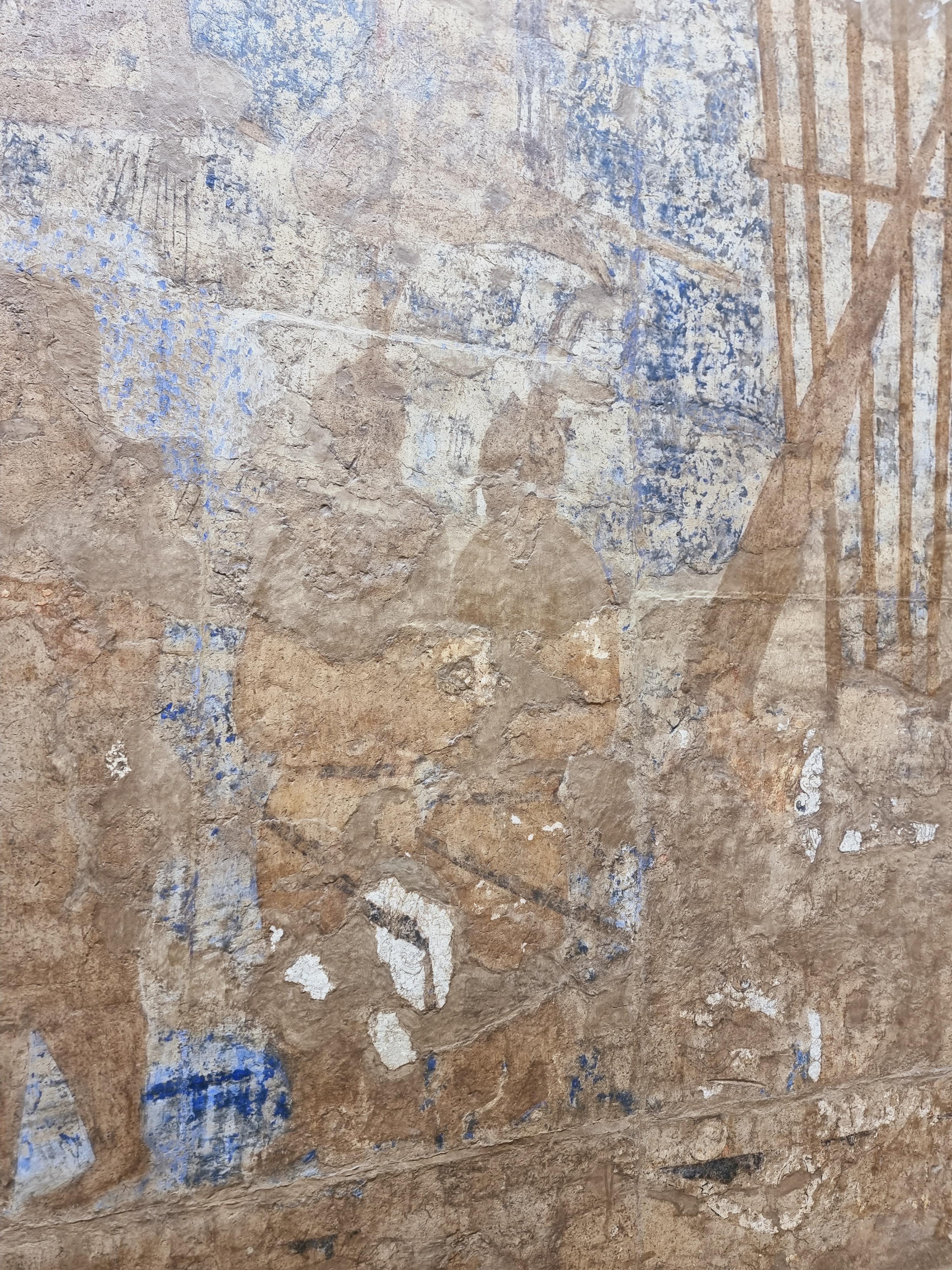 아프로시압 벽화 원본