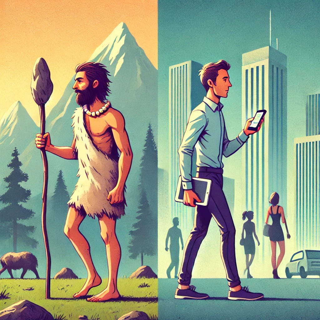 원시인과 현대인의 정의