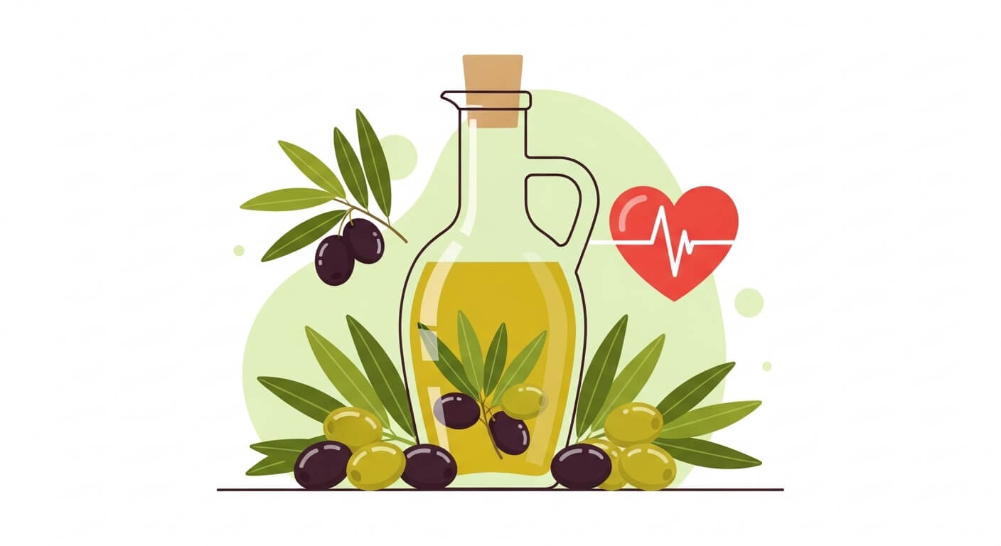 올리브 오일 &ndash; 심혈관 건강과 장수 식단의 중심