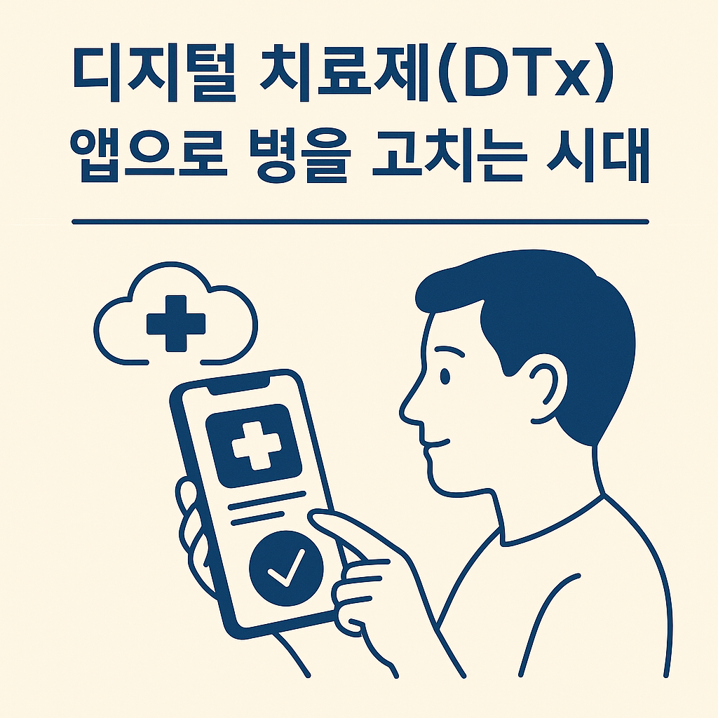 앱으로 병을 고치는 디지털 치료제(DTx)와 미래 가능성