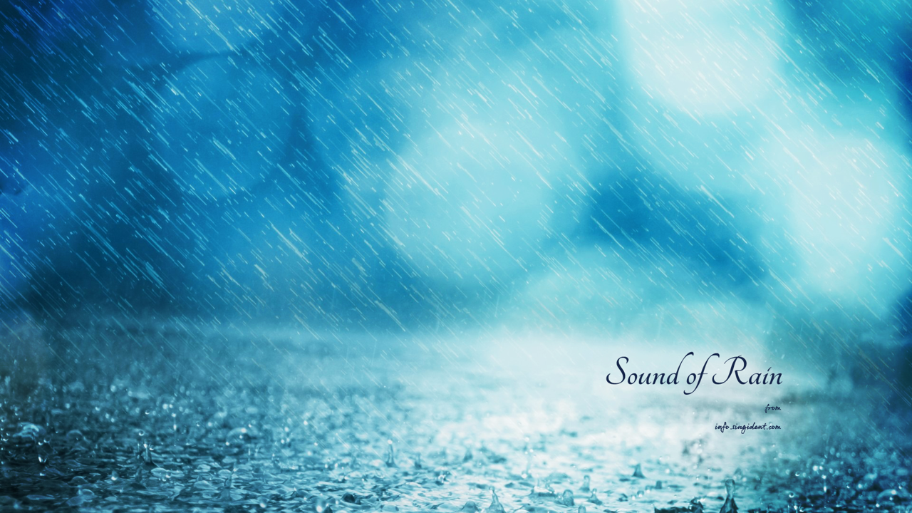 02 장대비 C - Sound of Rain 비배경화면
