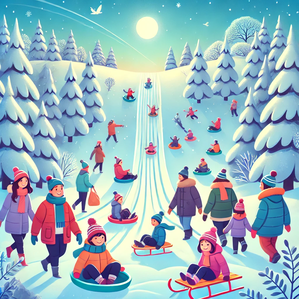 서울랜드 눈썰매장