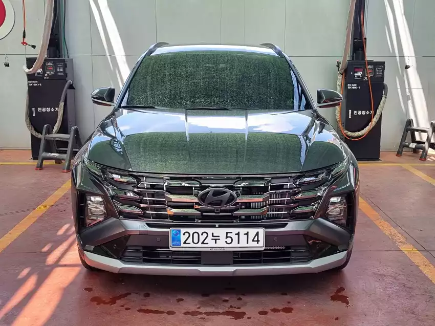 셀프 세차를 끝낸 모습입니다.