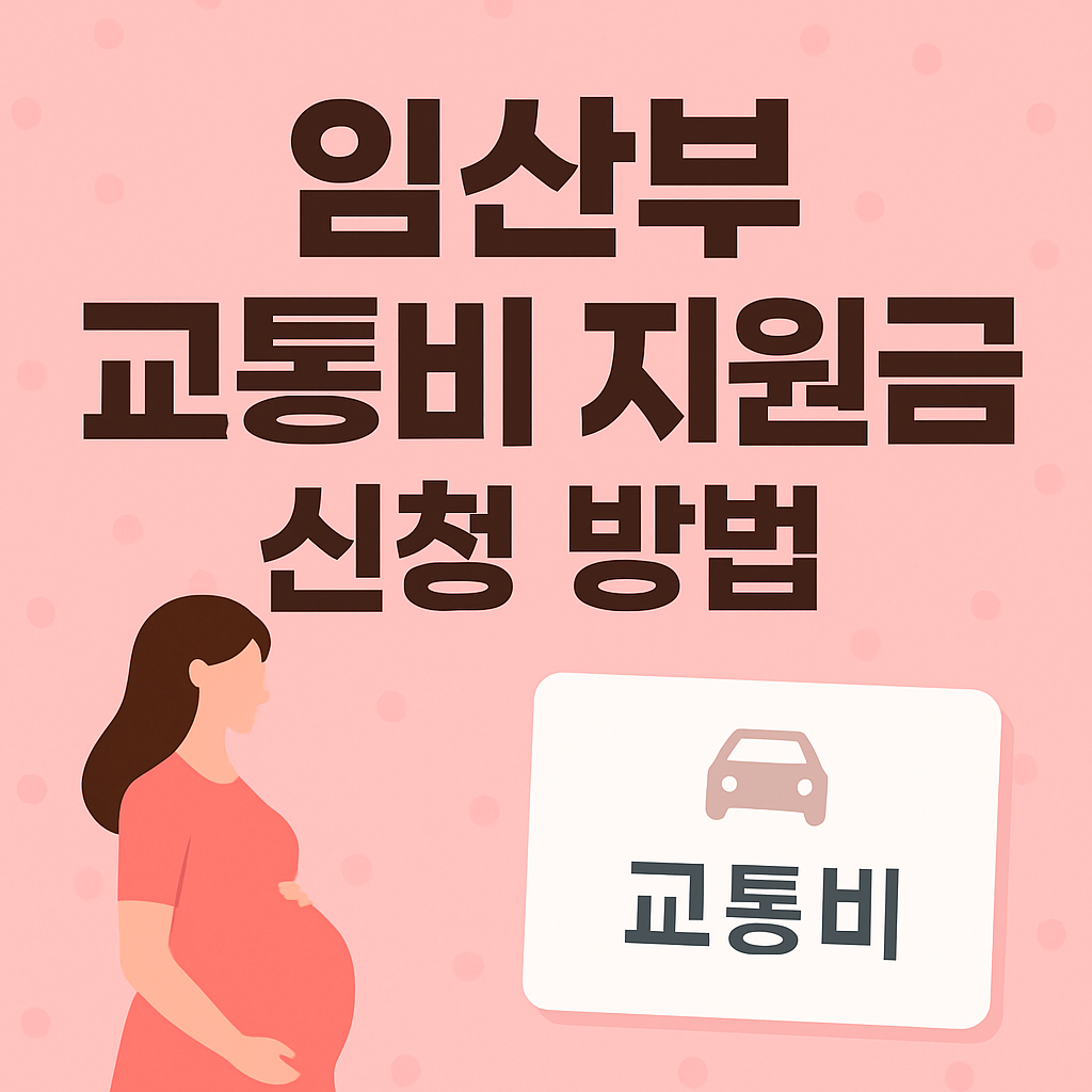 임산부 교통비 지원금