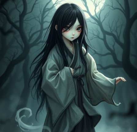 향호지귀신그림