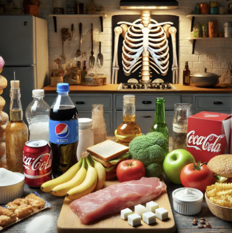 면역력을 약화시키는 음식 사진