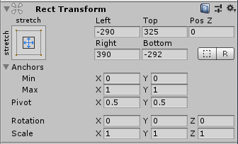 Unity Rect Transform
