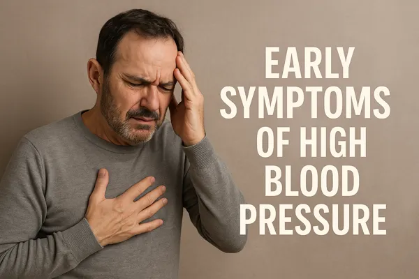 고혈압 초기 두통과 흉통