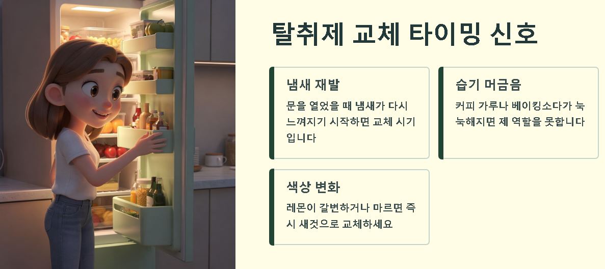 냉장고 냄새 없애는법 간단해요