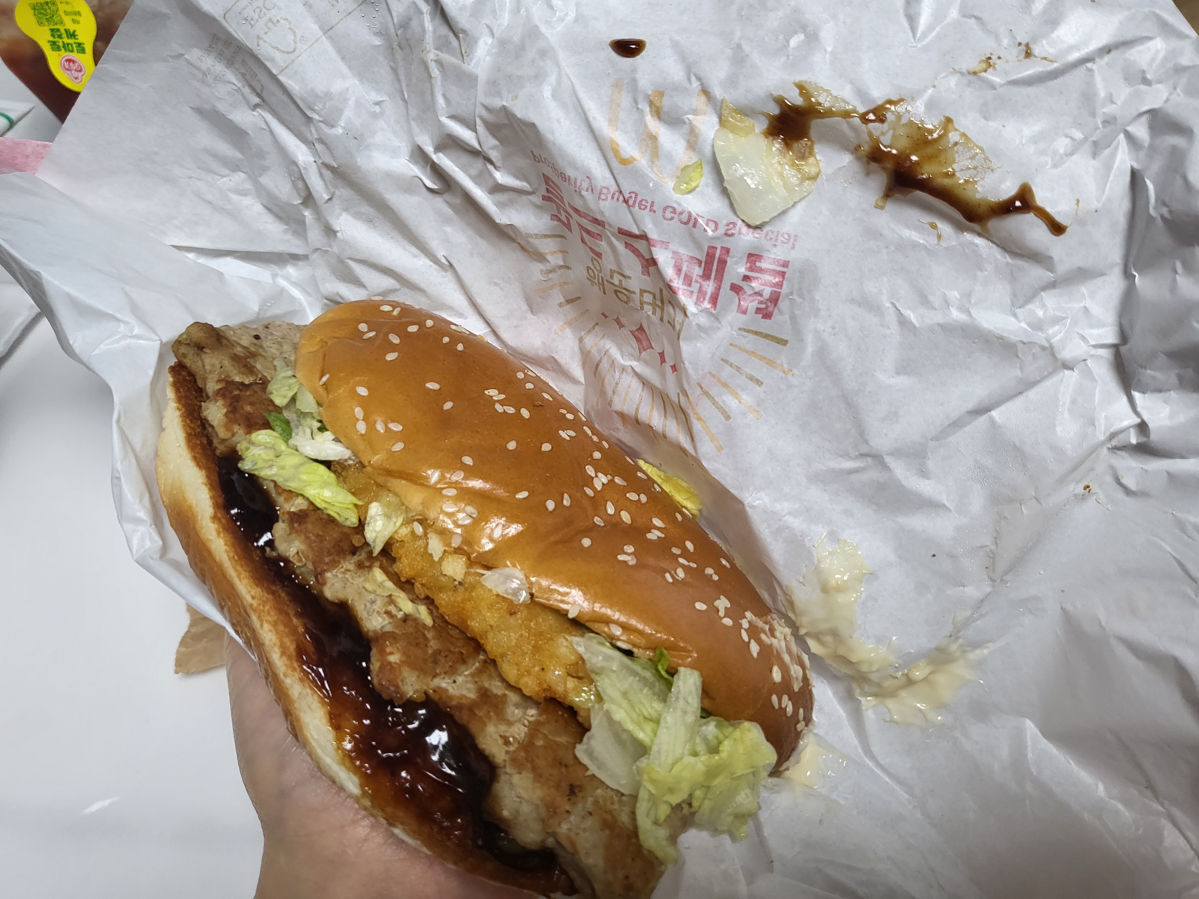 맥도날드 동수원GSDT점 행운골드버거외 후기-18