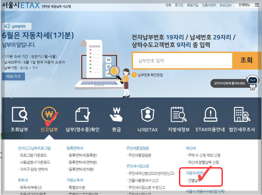 연납-방법