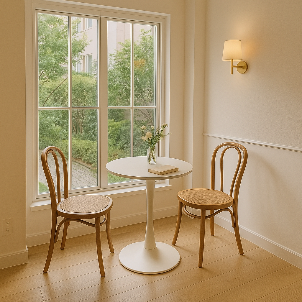 발코니 원형 테이블