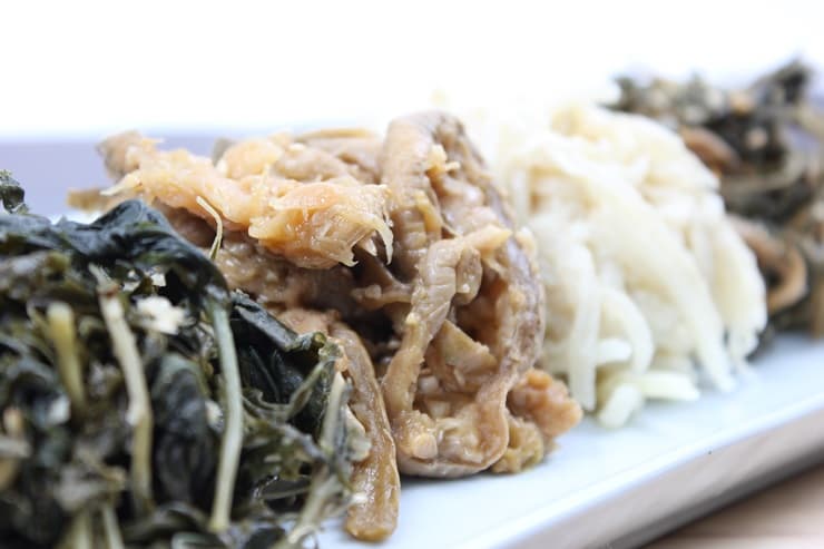 정월대보름나물반찬