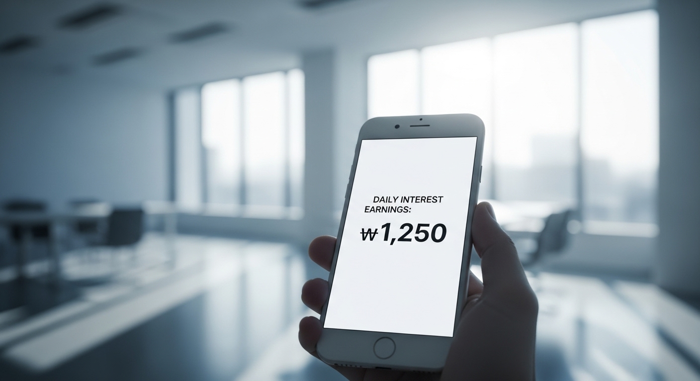 미래에셋증권, CMA통장, CMA이자