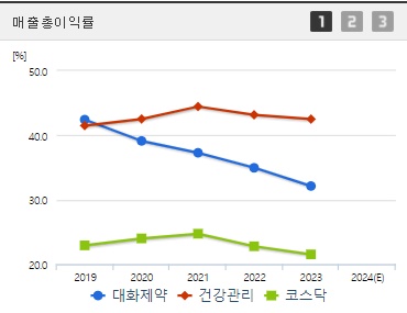 대화제약 주가 전망 매출총이익률 (1016)